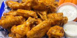 Matt Abdoo's barbecue buffalo wings