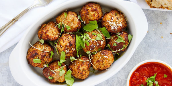 Air-Fryer Turkey Meatballs