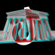 Photo Illustration of the Tiktok logo superimposed over the Supreme Court building