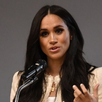 Meghan Markle's Video-Chat Style Is a Low Ponytail