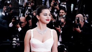 Selena Gomez on the red carpet at the The 72nd Annual Cannes Film Festival on May 14 2019 in Cannes France with cameras...