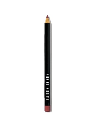 Bobbi Brown Lip Pencil in Rum Raisin black and brownish berry lip liner on white background