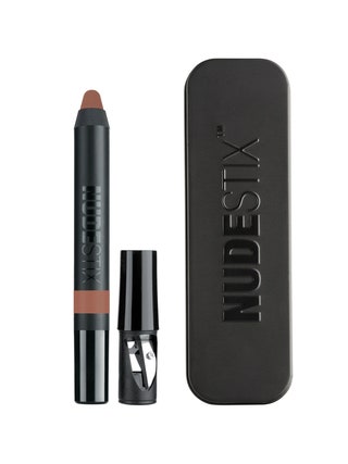 Nudestix Magnetic Matte Lip Color in Boho on white background