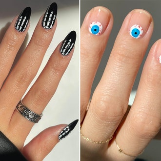 37 Halloween Nail Art Ideas That Are Equal Parts Eerie and Cute