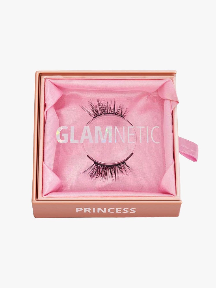 Glamnetic Magnetic Half Lashes in Princess on light gray background