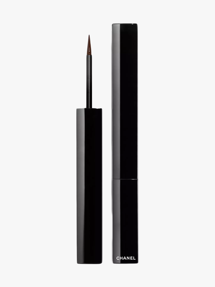 Chanel Le Liner de Chanel Liquid Eyeliner in black branded component on a light gray background