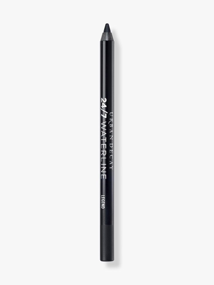 Urban Decay 24/7 Waterline Eye Pencil black eyeliner pencil on light gray background