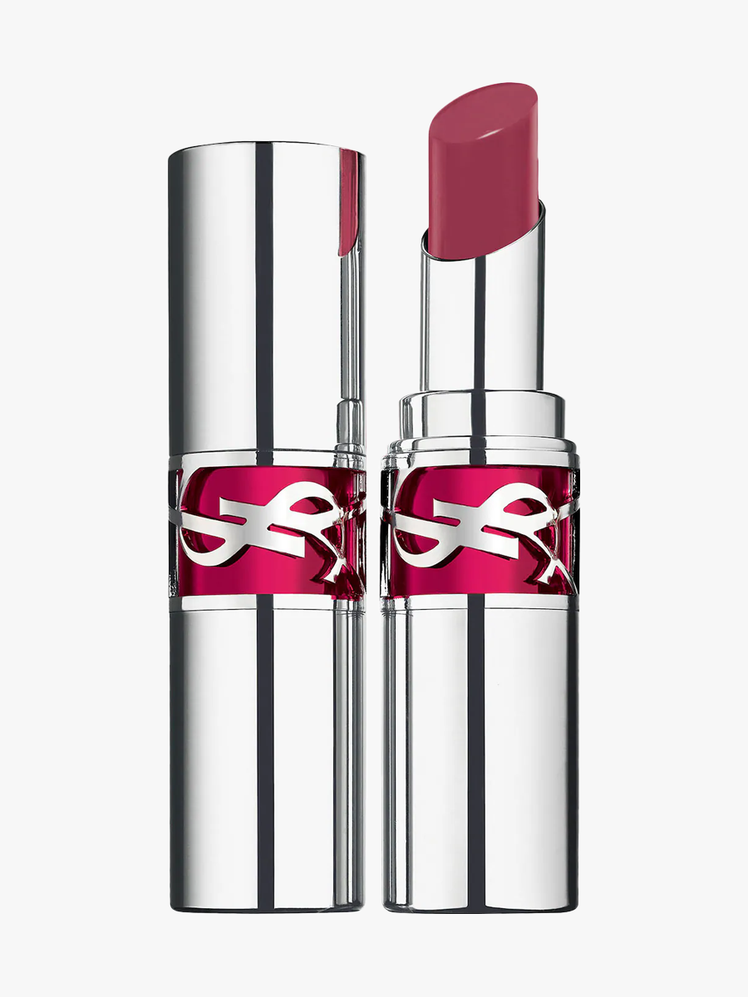 Yves Saint Laurent Candy Glaze Lip Gloss Stick in branded twist up component on a light gray background