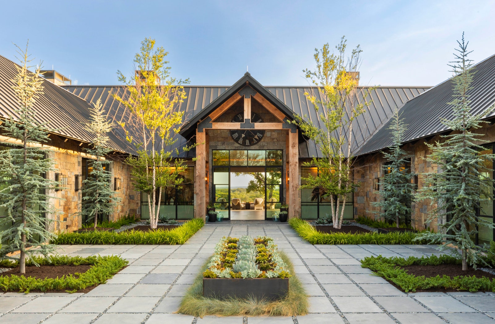 Image may contain Architecture Building Housing Outdoors House Plant and Aerial View