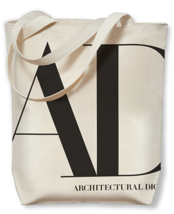 Architectural Digest tote.