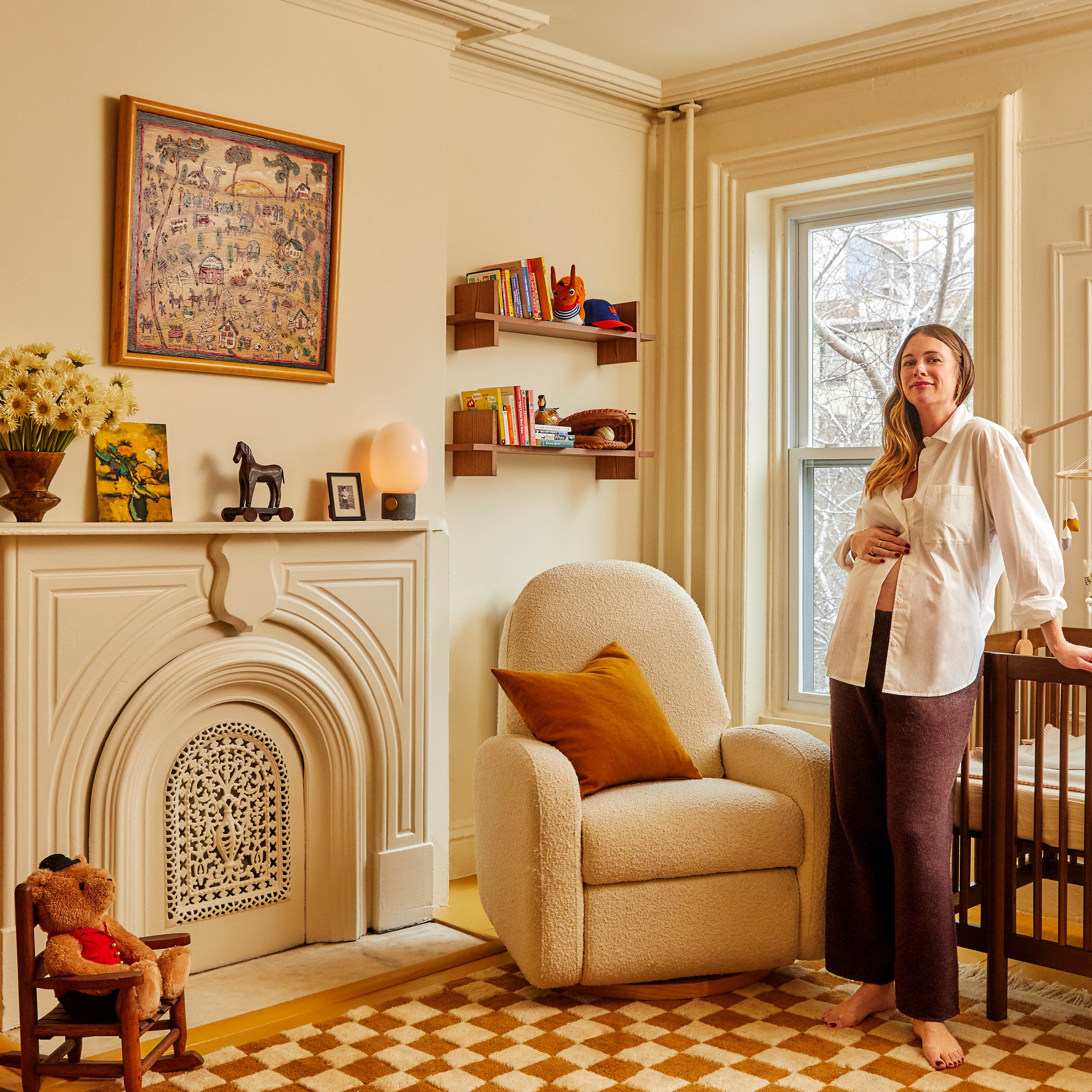 Tour Alison Roman’s Baby Nursery in Her Historic Brooklyn Home