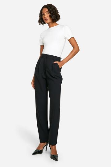 Tall Essential Slim Leg Tailored Trousers black