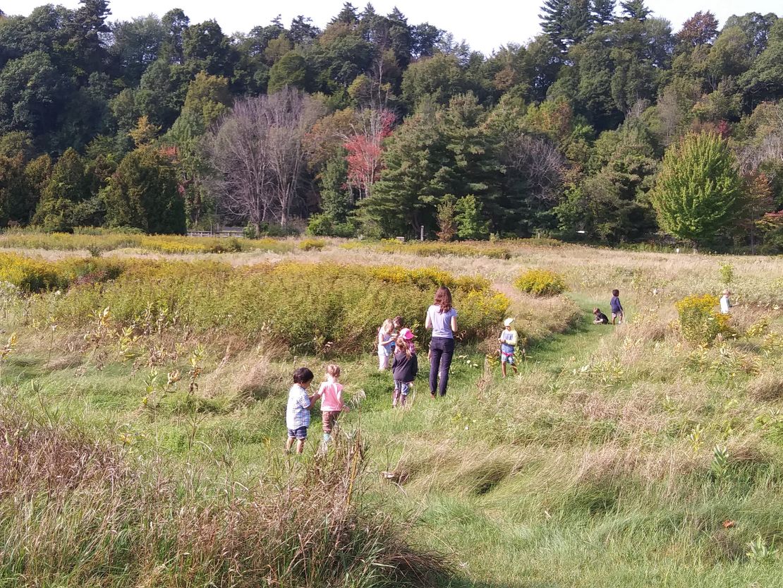 At Burlington Forest Preschool in Vermont, the young students head outdoors year-round.