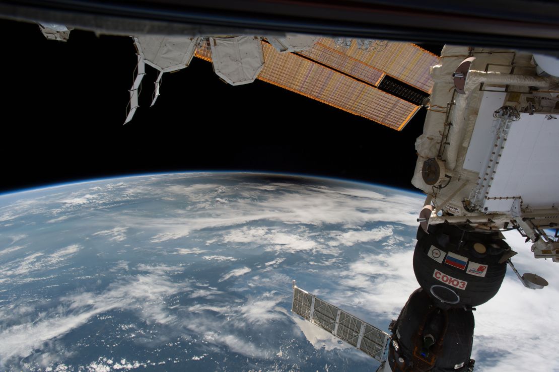 As millions of people across the United States experienced a total eclipse as the umbra, or Moon's shadow passed over them, only six people witnessed the umbra from space. Viewing the eclipse from orbit were NASA's Randy Bresnik, Jack Fischer and Peggy Whitson, ESA (European Space Agency's) Paolo Nespoli, and Roscosmos' Commander Fyodor Yurchikhin and Sergey Ryazanskiy. The space station crossed the path of the eclipse three times as it orbited above the continental United States at an altitude of 250 miles. August 21, 2017.