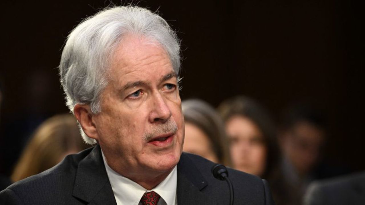 CIA Director Bill Burns testifies during a Senate Intelligence Committee hearing in March.