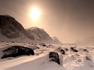 This image may contain Nature Outdoors Mountain Mountain Range Snow Ice Peak and Glacier