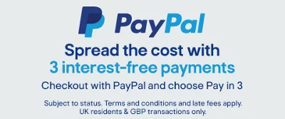 Pay in 3 with PayPal