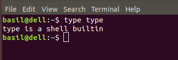 Basic 'type' command Example