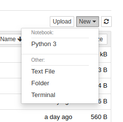 jupyter-notebook-new-file