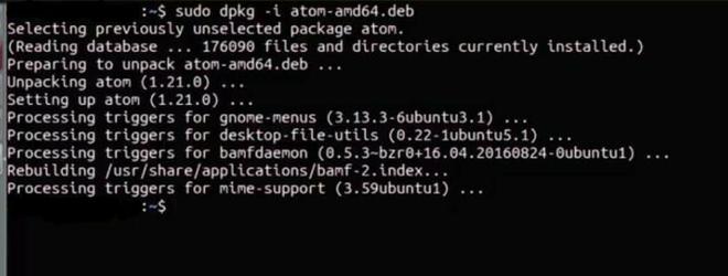 Installing a stand-alone package using the Debian package