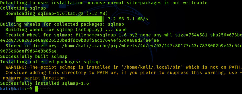 Installing-SQLmap-package