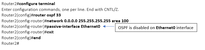 Passive-interface Command Behavior in RIP