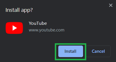 Installing-youtube