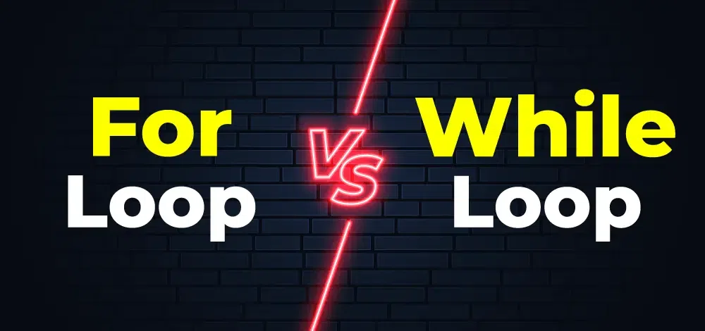 Difference between for loop and while loop in Python