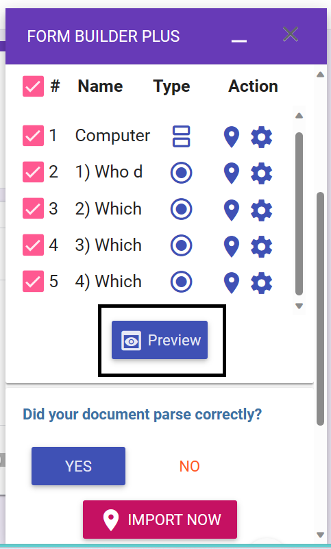 Import a Quiz from Google Doc into Google Form