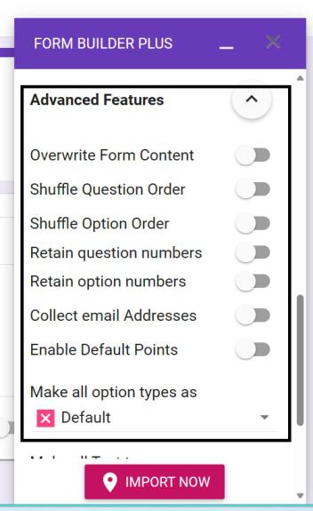 Import a Quiz from Google Doc into Google Form