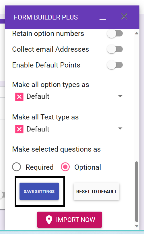 Import a Quiz from Google Doc into Google Form