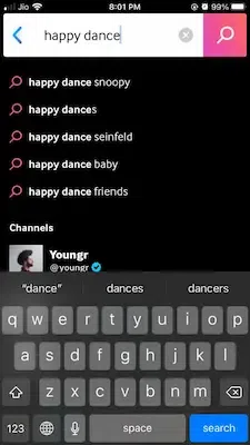 Type the emotions to search