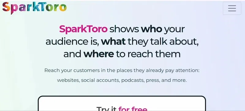 Sparktoro