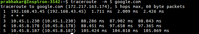  Setting Maximum Number of Hops