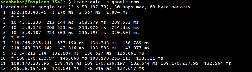 Disabling IP Address Resolution