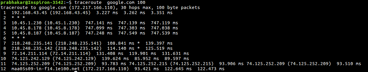 Setting Packet Length