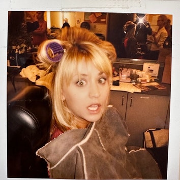 See Kaley Cuoco’s Rare, Candid Polaroids From the Set of The Big Bang Theory