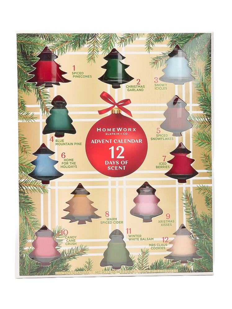 HomeWorx by Slatkin + Co. 12 Days of Scents Holiday Advent Calendar