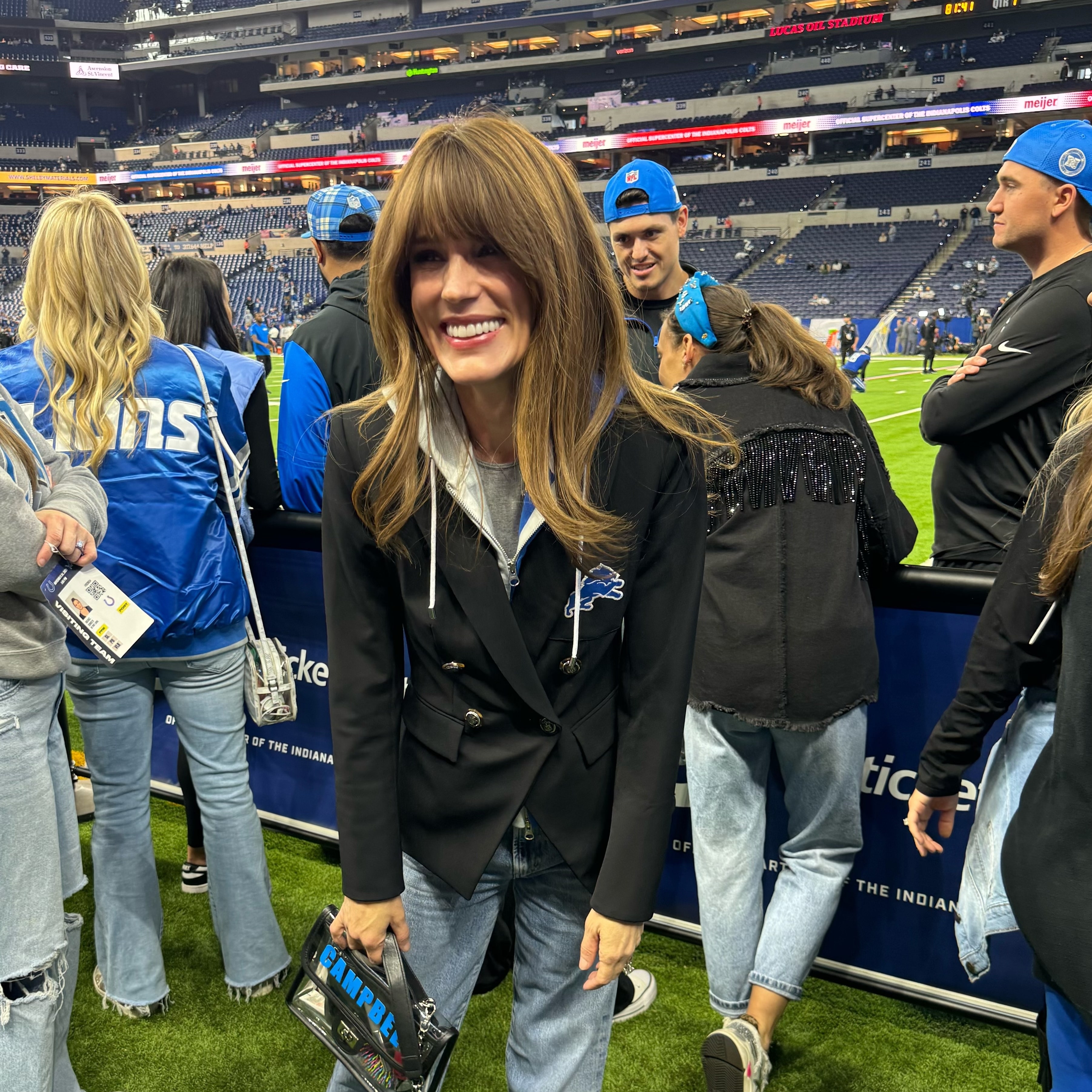 Holly Campbell Is a New Kind of WAG&-and Detroit Lions Fans Are Loving It