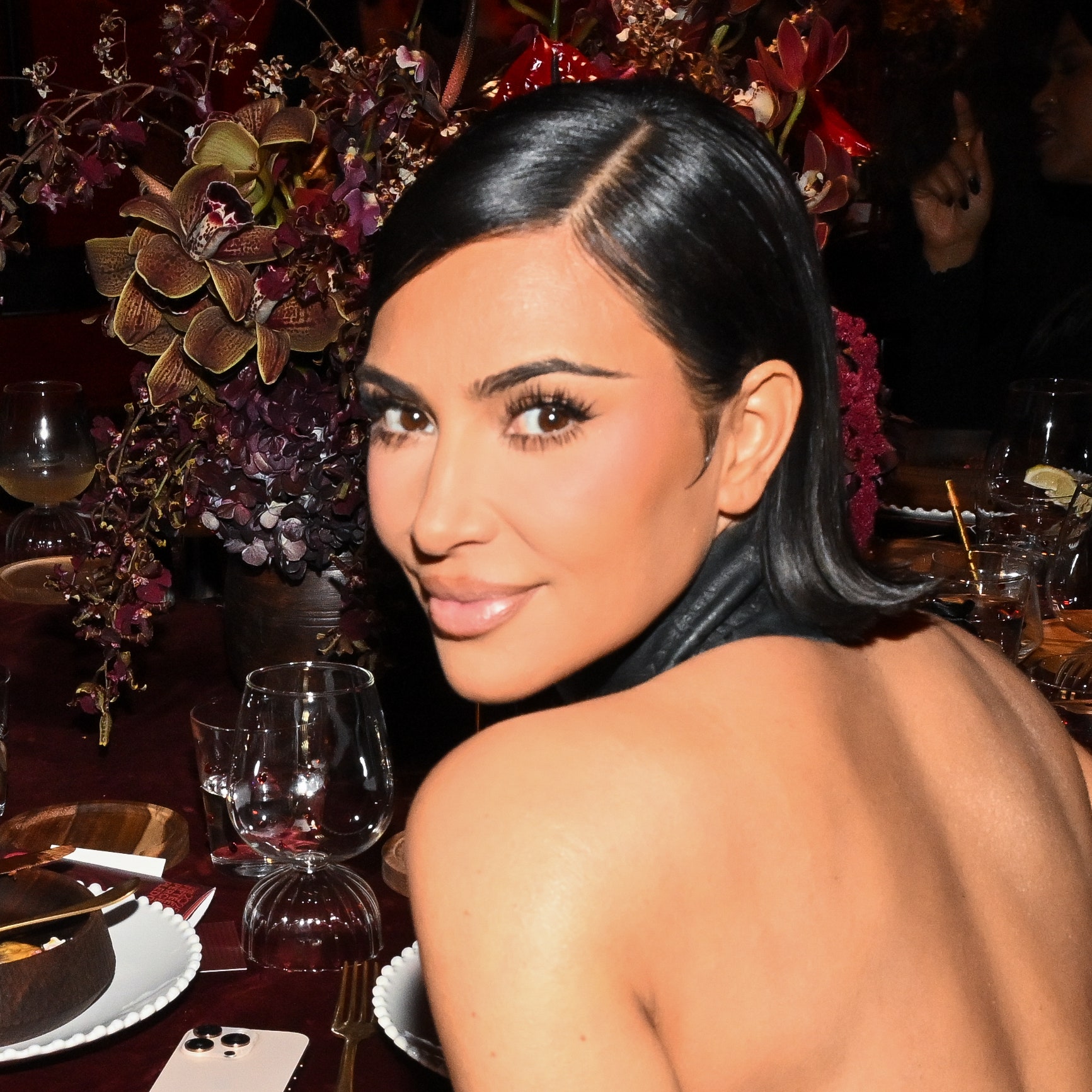 Kim Kardashian Confirms the Flip-Up Bob Is the Reigning Short Haircut of 2025