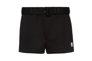 Technical Jersey Shorts by Prada