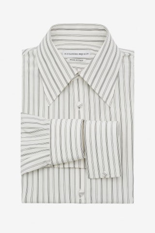 Long Sleeve Cotton Shirt by Alexander McQueen