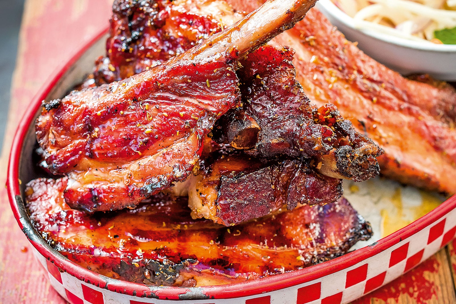 Image may contain Food Pork and Ribs