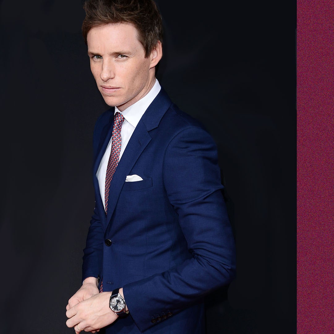 Eddie Redmayne's Omega Globemaster is red carpet gold