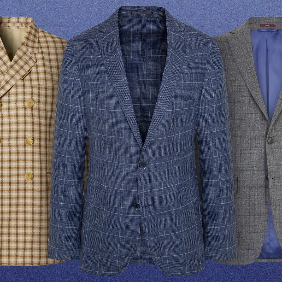 The best check suits for a well-plaid tailoring move