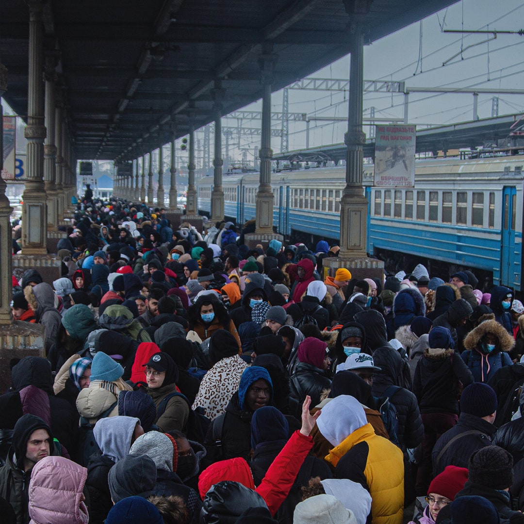 Leaving Kharkiv: the school in Ukraine offering sanctuary to those fleeing the East