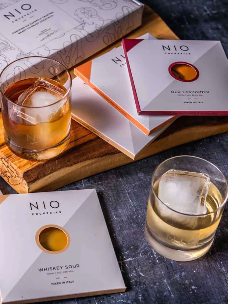 Best Gifts for Men Gift Guide for British GQ chosen by Jessie Atkinson: Nio Cocktails whisky selection box