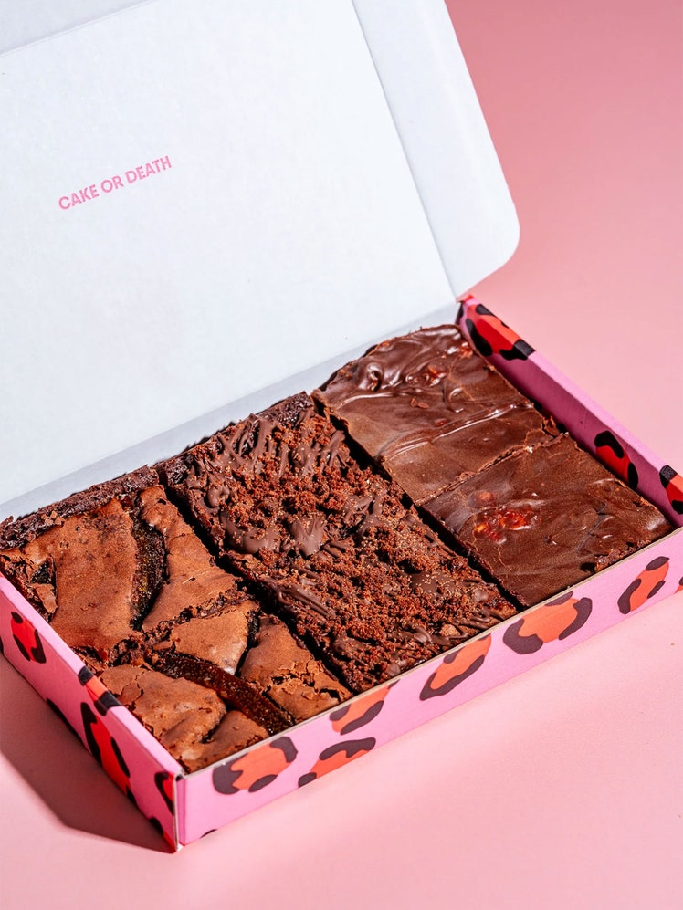 Best Gifts for Her Housewarming Gifts chosen for British GQ by Jessie Atkinson: Cake or Death Vegan Brownies