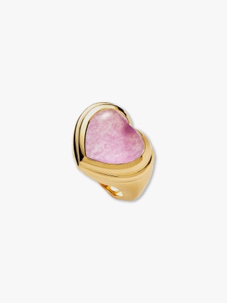 Best Jewellery Gifts for Women as chosen by Jessie Atkinson for British GQ Missoma Jelly Heart Gemstone Ring