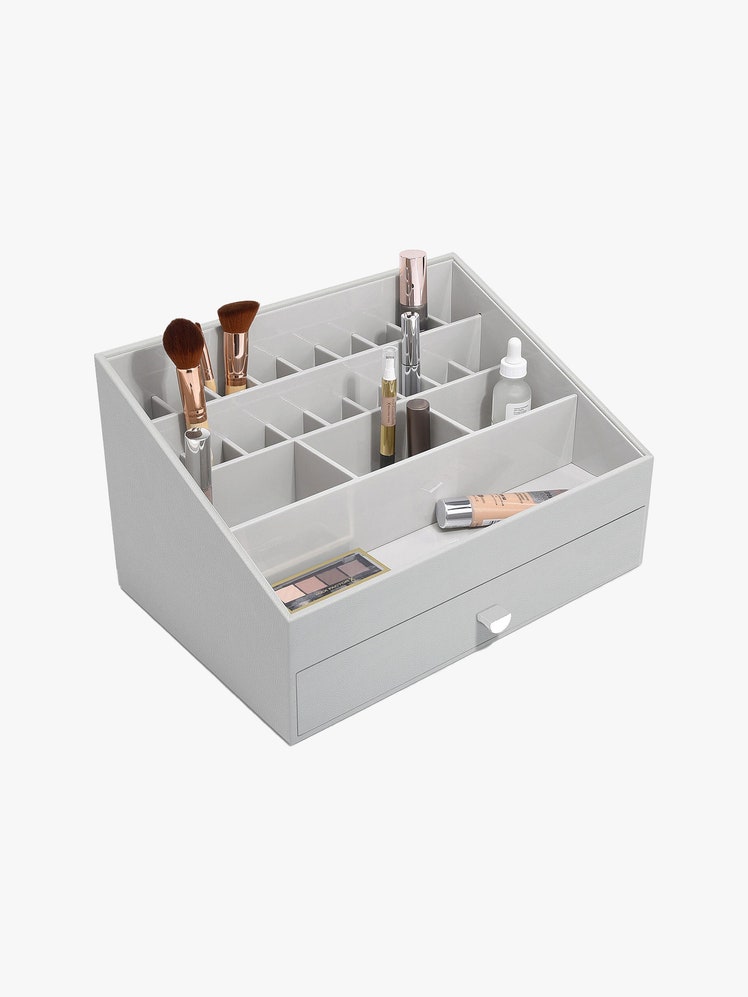 Best Gifts for Her/Housewarming Gifts as chosen for British GQ gift guides by Jessie Atkinson: Stackers Makeup Container